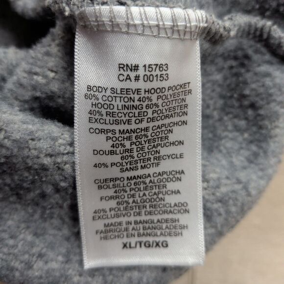 UCLA Bruins Hoodie Sweatshirt Mens XL‎ Champion Heathered Gray Pullover Workout - Picture 4 of 10